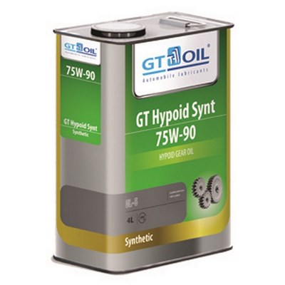 Трансмиссионное масло для механических трансмиссий GT Hypoid Synt   (Синтетика)   75W-90   (4л)