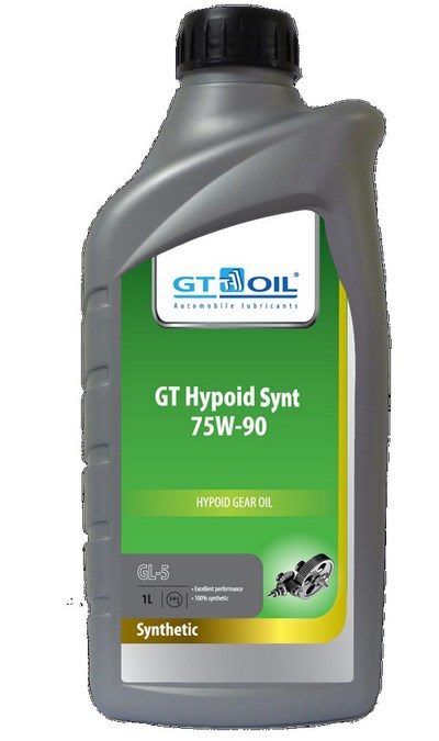 Трансмиссионное масло для механических трансмиссий GT Hypoid Synt   (Синтетика)   75W-90   (1л)