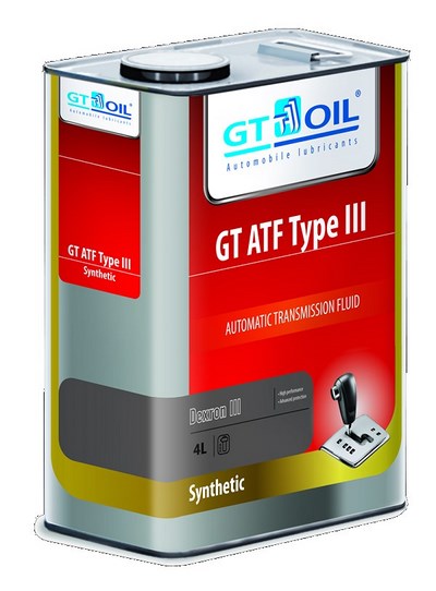 Трансмиссионная жидкость для АКПП GT ATF  Type III   (Синтетика)   Dexron III (H) (4л)