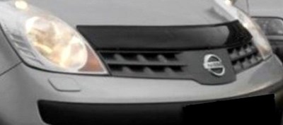 Дефлектор капота тёмный Nissan Note (2009 по наст.)