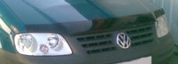 Дефлектор капота тёмный Volkswagen (фольксваген) Caddy (2004-2010) 
