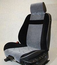 Чехлы на сиденья (флок) Hyundai (хендай) ix35 (кроссовер) с 2010
