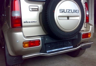 Защита задняя 53 мм Suzuki (сузуки) Jimny (джимни) (2012 по наст.) ― PEARPLUS.ru