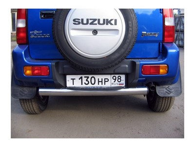 Задняя труба с проступкой d76 (эллиптические заглушки) Suzuki (сузуки) Jimny (джимни) JB43 2006-2012 ― PEARPLUS.ru