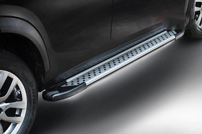 Пороги алюминиевый профиль,Suzuki Grand Vitara 5D 2012-