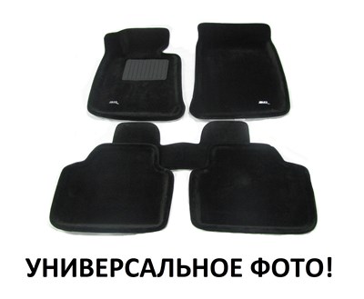 Коврики салона текст.MB W212 E-Class 2009-> LINER 3D VIP с бортиком черные ― PEARPLUS.ru