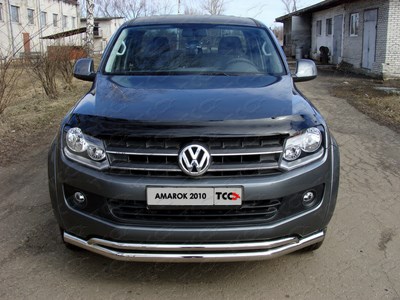 Защита передняя нижняя 76, 1/42, 4 мм Volkswagen (фольксваген) Amarok (амарок) 2010- ― PEARPLUS.ru