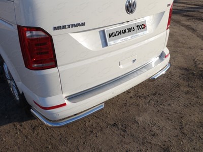 Защита задняя (уголки) 60, 3 мм Volkswagen (фольксваген) Multivan 2015 Volkswagen (фольксваген) Multivan 2015 ― PEARPLUS.ru