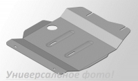 Защита КПП (алюминий) 4 мм Infiniti (инфинити) QX5 (X5)0 (3.5)  (2014 по наст.) ― PEARPLUS.ru