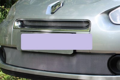 Защита радиатора Renault Fluence I 2009-2013 chrome верх