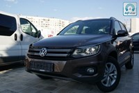 Защита радиатора Volkswagen (фольксваген) Tiguan (тигуан) Track&Field 2012- black