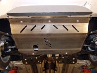 Защита картера Fiat Punto; G Punto Кузов 199 V-1,2; 1,4; 1;3D; 1;9D (2005-) +КПП (Сталь 2 мм) SKU:350430qw