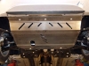 Защита картера Fiat (фиат) Punto; G Punto Кузов 199 V-1, 2; 1, 4; 1; 3D; 1; 9D (2005-) +КПП (Сталь 2 мм) 