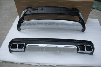 Комплект накладок переднего и заднего бамперов Kia (киа) Sorento Prime (2015-) ― PEARPLUS.ru