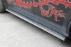 Пороги труба профильная с проступью Subaru (субару) Tribeca (трибека) USA