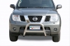  Защита бампера передняя. Nissan (ниссан) Pathfinder (2005-2010) 