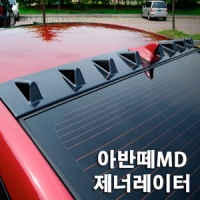 Спойлер на заднее стекло Hyundai (хендай) Elantra (элантра) (2011 по наст.) ― PEARPLUS.ru