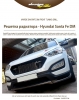 Решётка радиатора цвет: Чёрный Hyundai (хендай) Santa Fe (санта фе) (2012 по наст.) SKU:51436qw