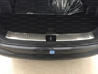 Накладка на  дверь багажника, нержавеющая сталь Kia Sorento Prime (2015-)