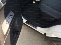 Накладки на пороги Toyota (тойота) RAV-4 4 2013-2019 (нерж.сталь) компл. 4шт.