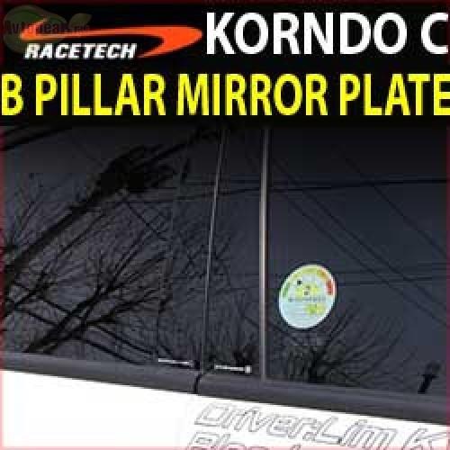 Молдинг центральных стоек Mirror - 4 шт. для SsangYong Korando C (RACETECH)