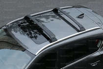 Поперечные крепления (черные) на рейлинги Mazda (мазда) CX-5 (CX 5) (2017-) 
