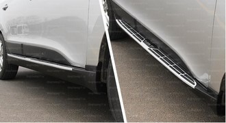 Пороги подножки Mobis стиль Hyundai (хендай) IX3 (X3)5 ― PEARPLUS.ru