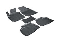 Резиновые коврики с высоким бортом для Hyundai (хендай) Elantra (элантра) IV 2006-2011