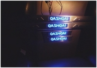     Накладки на пороги с подстветкой на Nissan (ниссан) Qashqai (кашкай +2) (кашкай) 2007 по наст.
