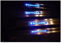     Накладки на пороги с подстветкой на Volkswagen (фольксваген) Tiguan (тигуан) 2007 по наст.