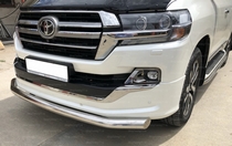 Toyota (тойота) Land Cruiser (круизер) (ленд крузер) 200 Executive Lounge 2018 Защита переднего бампера