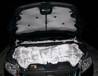 АВТОТЕПЛО №15 (Огнестойкий утеплитель для двигателей автомобилей) Kia Sorento (2008-2010)
