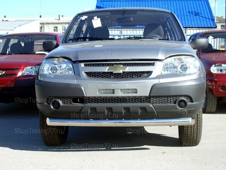 Защита переднего бампера 60 мм Chevrolet (Шевроле) Niva (2009-) 