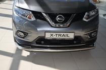 Защита переднего бампера Nissan (ниссан) X-trail Nissan (ниссан) X-Trail (2015-) 