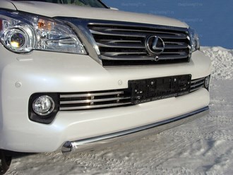 Защита передняя нижняя 76 мм Lexus (лексус) GX 460 ― PEARPLUS.ru