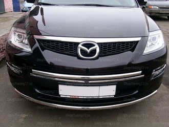 Защита передняя нижняя 76, 1 мм Mazda (мазда) CX-9 (CX 9) ― PEARPLUS.ru