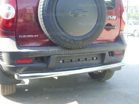 Защита заднего бампера 60 мм Chevrolet (Шевроле) Niva (2009-) 