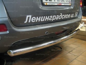 Защита задняя труба 60 мм Renault (рено) Koleos (колеос) ― PEARPLUS.ru