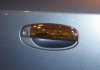 Накладки ручек металические дверей Chevrolet (Шевроле) Lanos (2005-2009) 