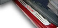 Накладки порогов (с подсветкой) Красный свет Комплект из 4 шт. Honda (хонда) Civic ― PEARPLUS.ru