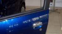 Накладки ручек дверей хром Peugeot 206