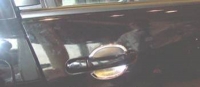 Накладки ручек дверей хром  Nissan Tiida (2004-2007)