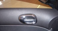 Накладки ручек дверей хром  Peugeot 206 