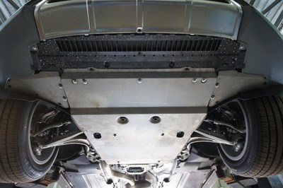 Защита картера Audi (Ауди) A4 (2008-)/А4 allroad (2009-)/A5(2007-) V-1,8T;2,0T; АКПП(алюм)