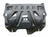 Защита картера двигателя и кпп Audi (Ауди) (Ауди) A1 V-все (2010-)  (Композит 6мм) 