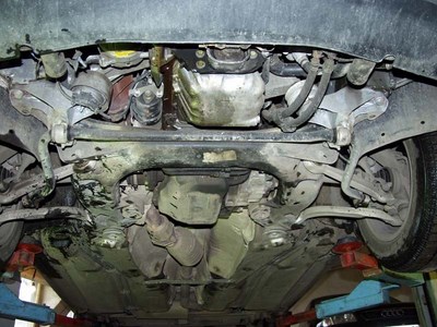 Защита картера VW Passat (Пассат) B5 V- 1, 6; 1, 8; 2, 8 (1996-2005) ― PEARPLUS.ru