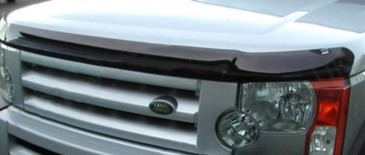 Дефлектор капота тёмный Land Rover Discovery (2004-2009)