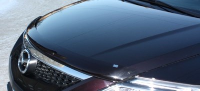Дефлектор капота тёмный Mazda CX-9 (2009 по наст.) SKU:167939qw