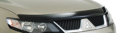 Дефлектор капота тёмный Mitsubishi (митсубиси) Outlander (оутлендер) (2007-2010) ― PEARPLUS.ru