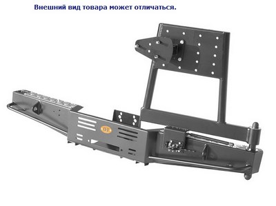 Задний силовой бампер с лебёдкой. УАЗ 3962 (1995 по наст.) SKU:195192qe ― PEARPLUS.ru